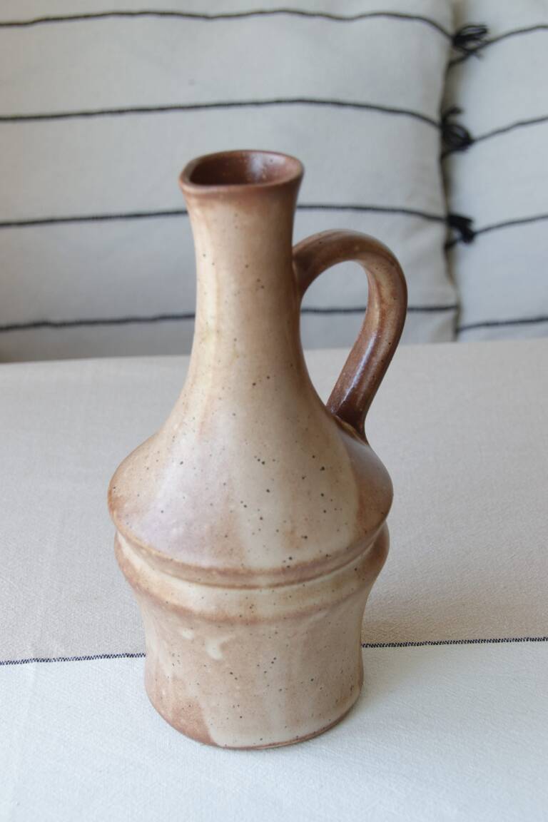 Pichet en grès Rouille