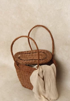 Panier en osier Marguerite