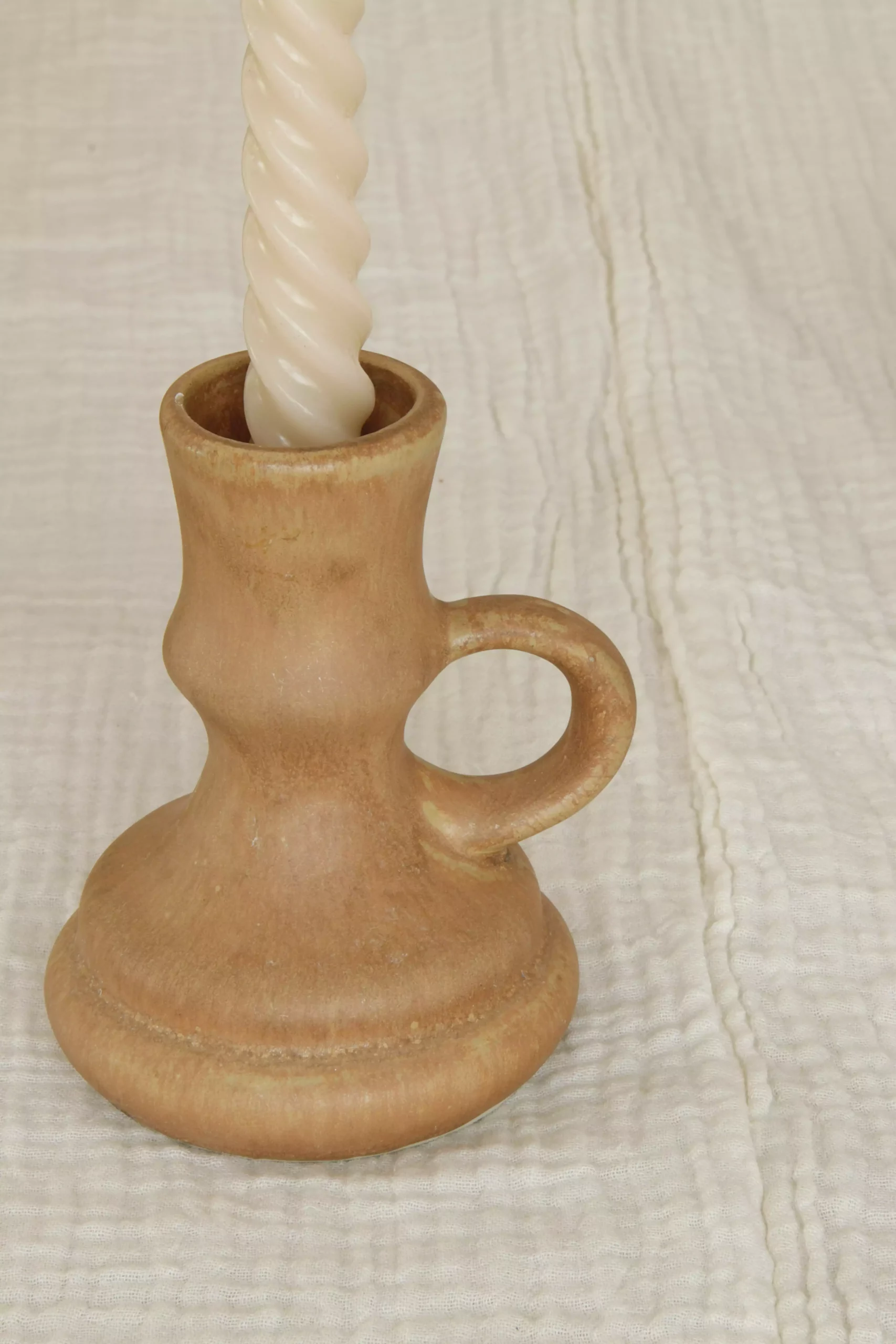 Bougeoir en grès ancien – Image 3