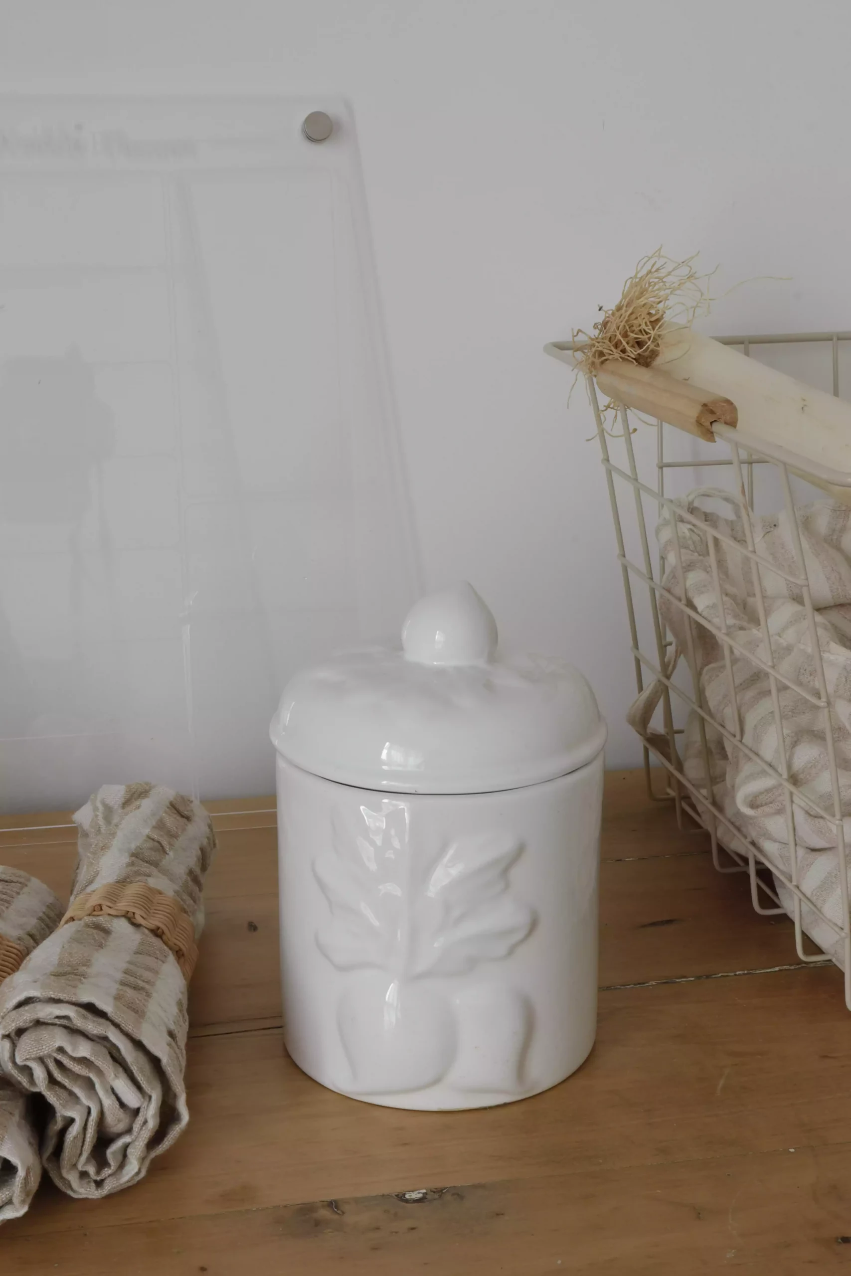 Boîte en Porcelaine Motif Radis – Image 3