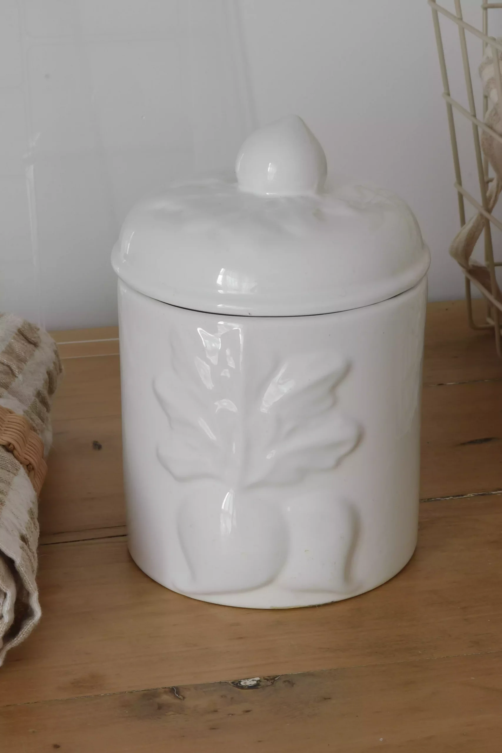 Boîte en Porcelaine Motif Radis – Image 2