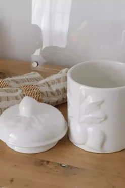 Boîte en Porcelaine Motif Radis